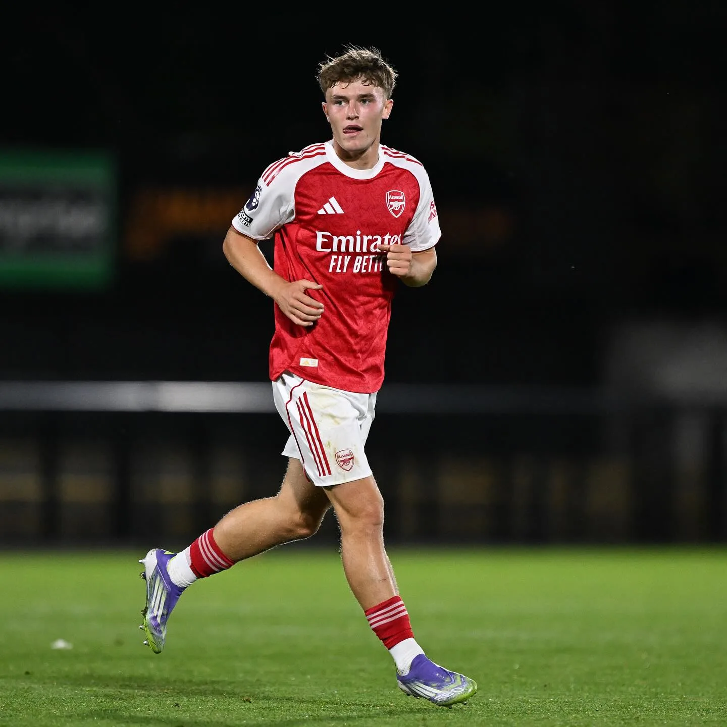 In-form Arsenal starlet scores goal from halfway line