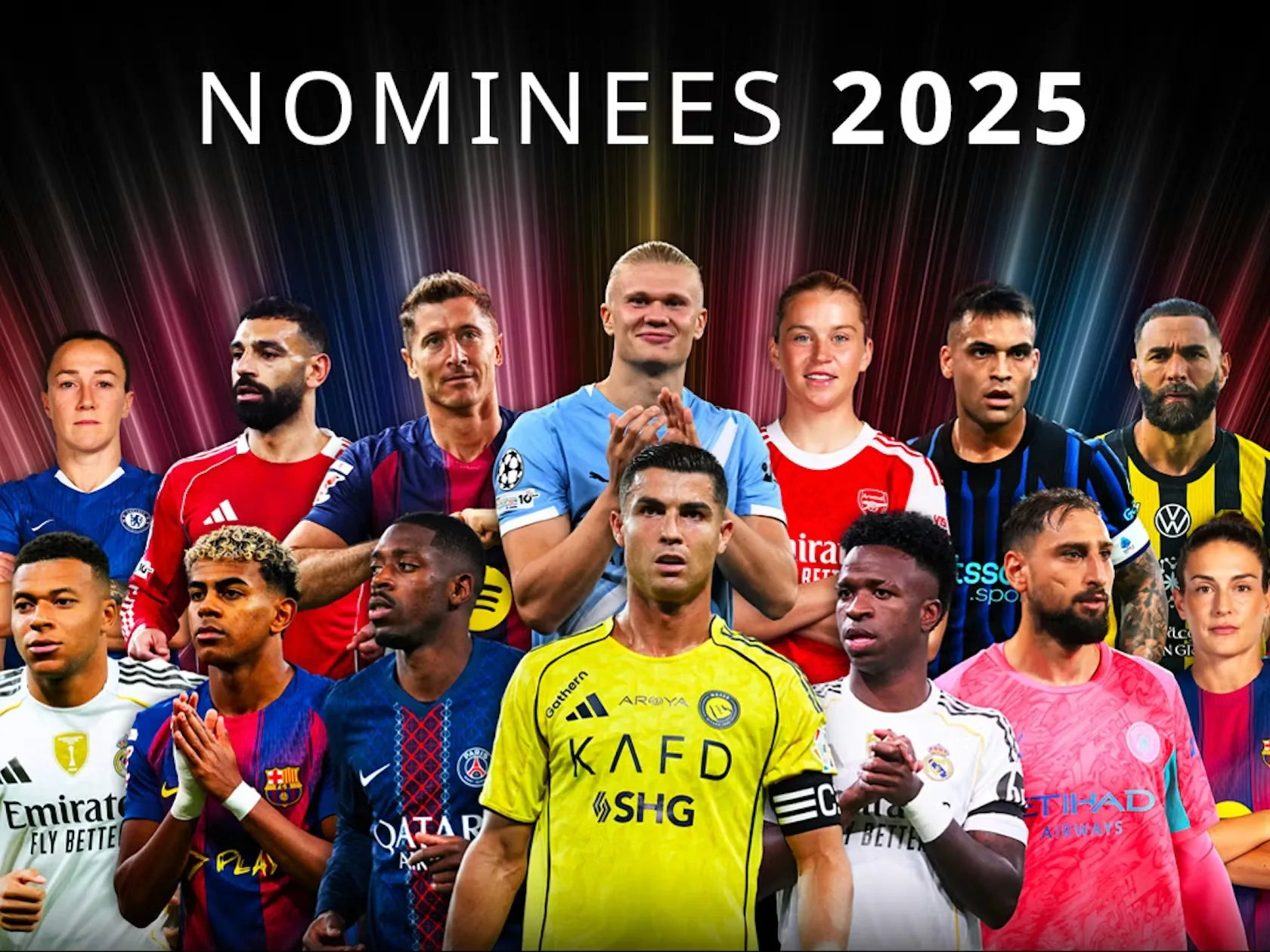 Οι Υποψήφιοι για τα Βραβεία Globe Soccer 2025