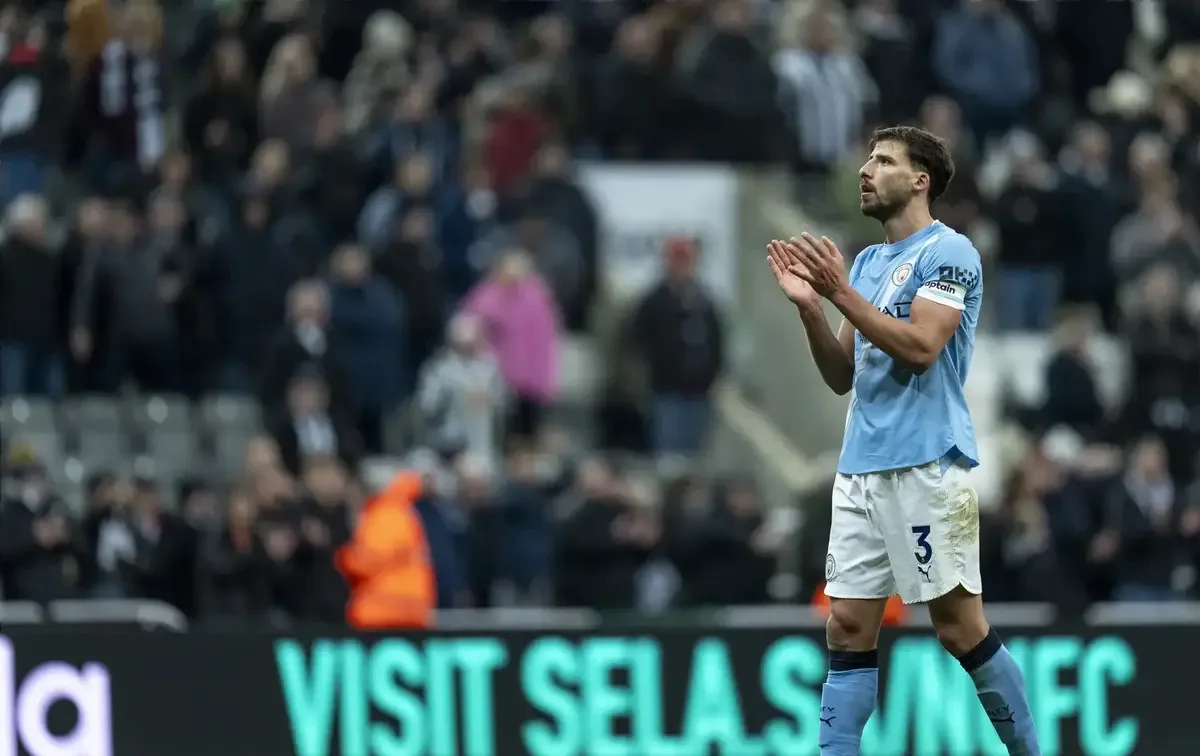 Ruben Dias slams refereeing decision in controversial Harvey Barnes winner against Manchester City