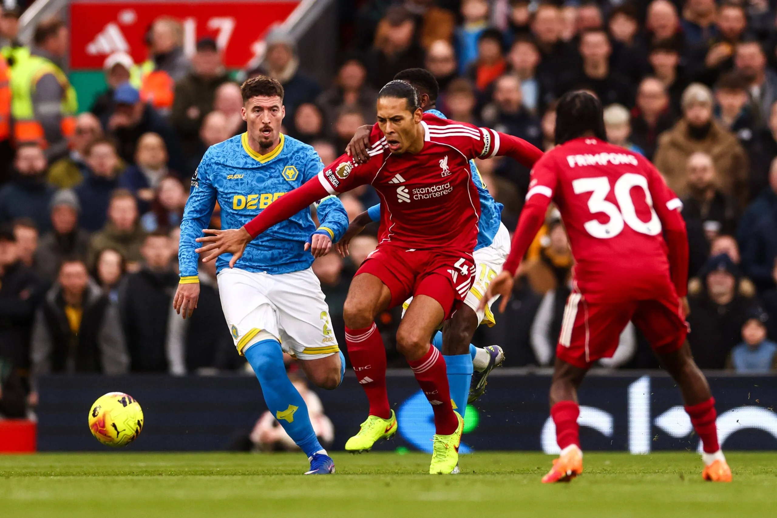 Συγκινητική νίκη της Λίβερπουλ επί της Γουλβς στο Άνφιλντ