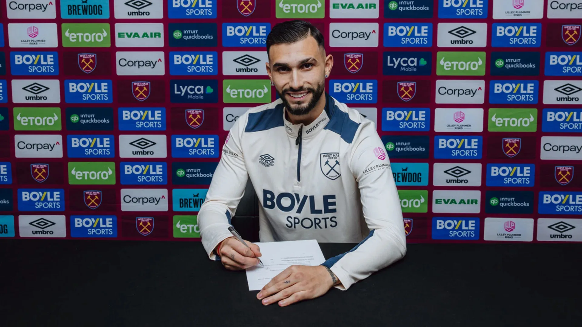 Οριστική Μεταγραφή του Καστεγιάνος στη Γουέστ Χαμ