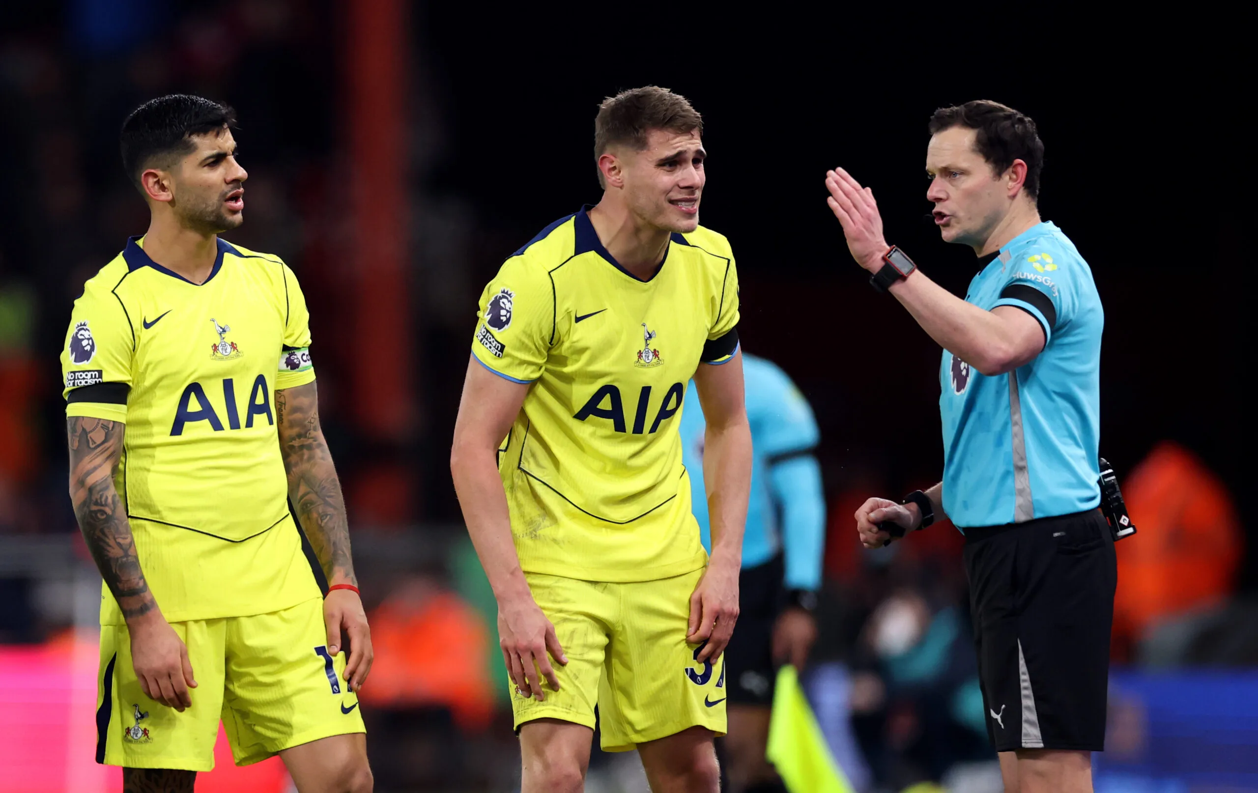 Δύσκολη ήττα για την Τότεναμ με 3-2 από την Μπόρνμουθ