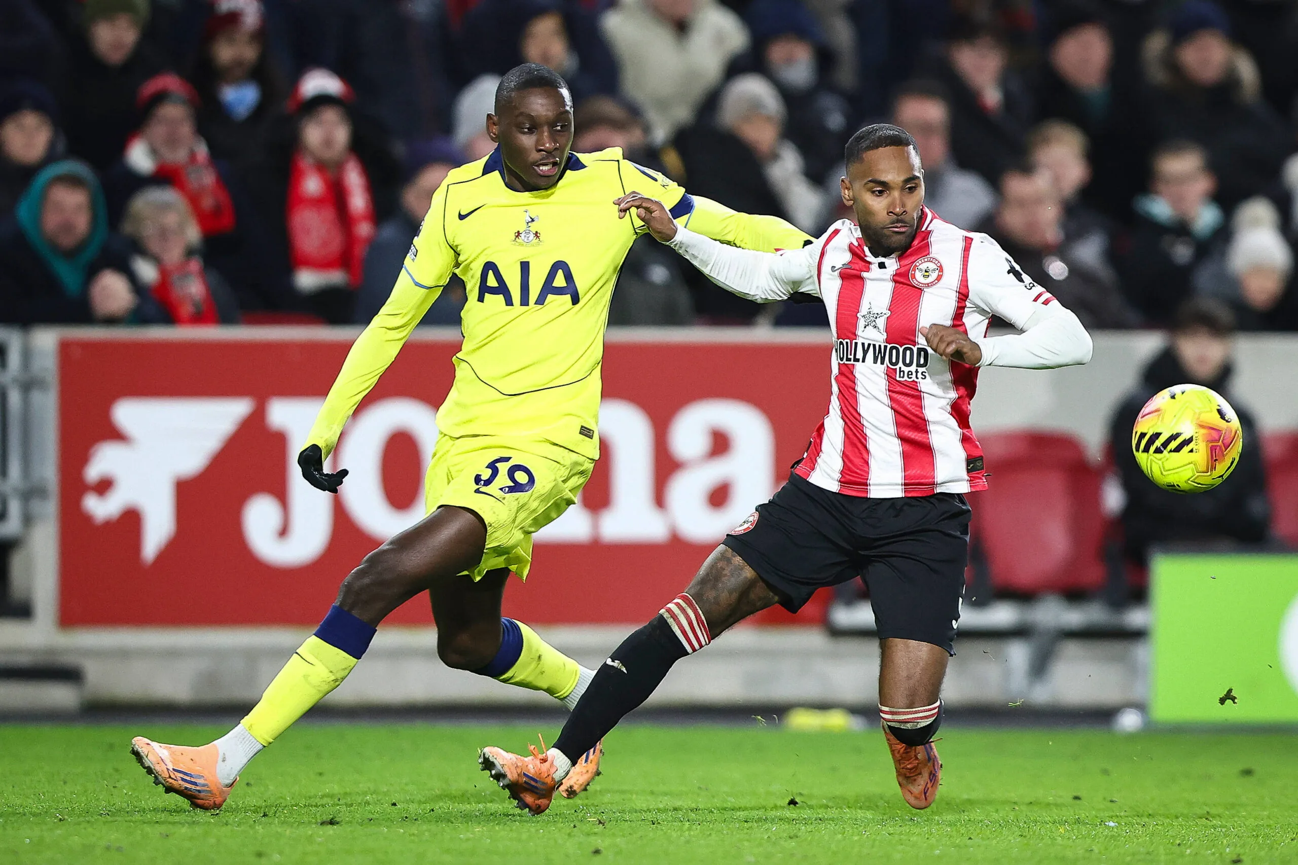 Ισοπαλία χωρίς γκολ για Τότεναμ και Μπρέντφορντ